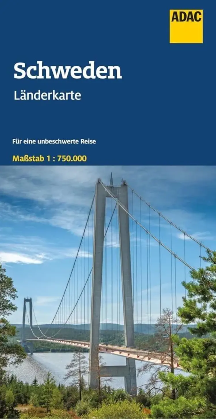 ADAC LänderKarte Schweden af Mair-Dumont