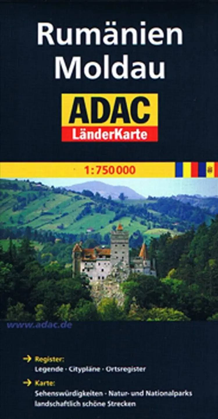 Rumänien Moldau - Romania Moldova af ADAC Verlag