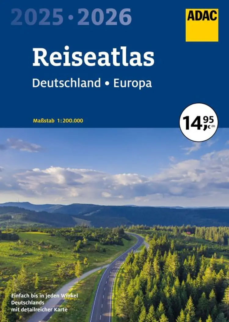 ADAC Reiseatlas Deutschland Europa 2025/2026 - Mair-Dumont af Mair-Dumont