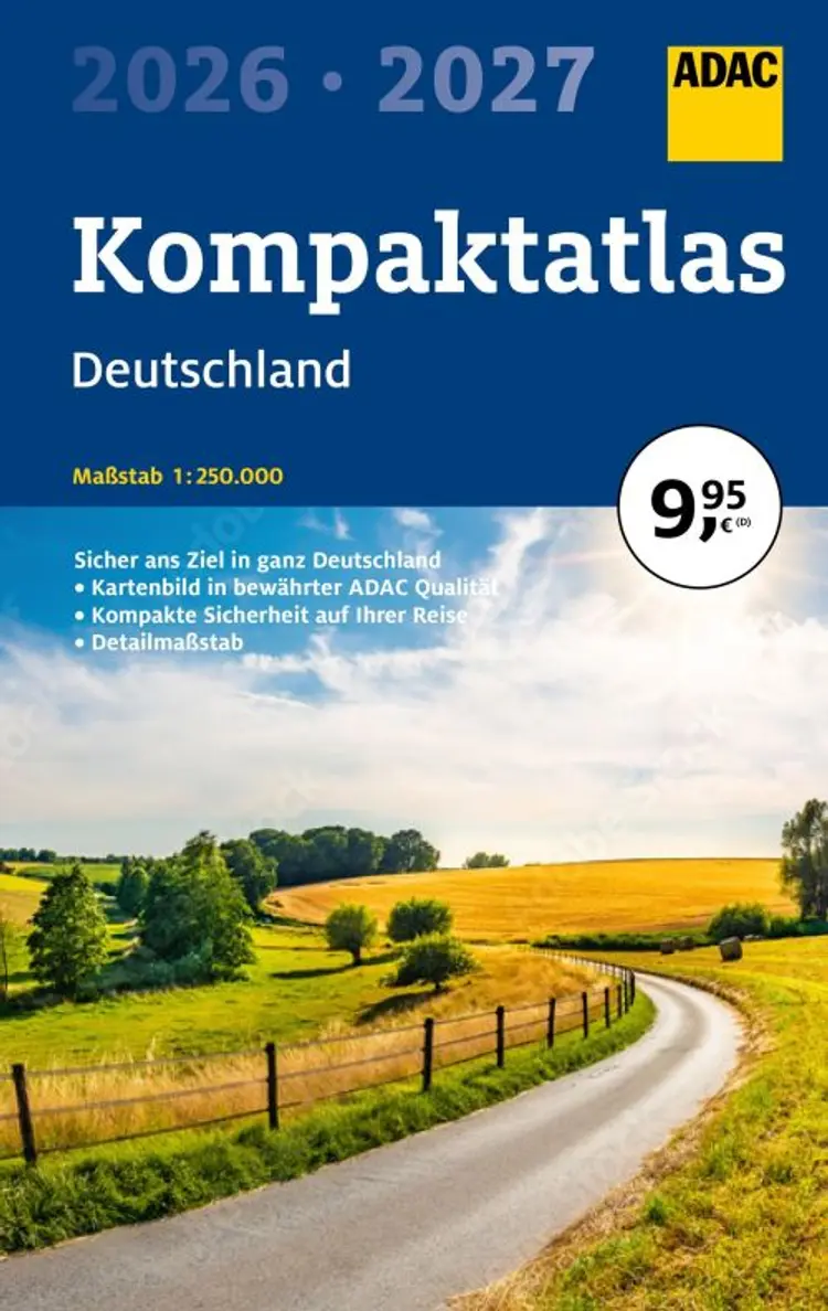 ADAC KompaktAtlas Deutschland 2026/2027 - Mair-Dumont af ADAC Verlag
