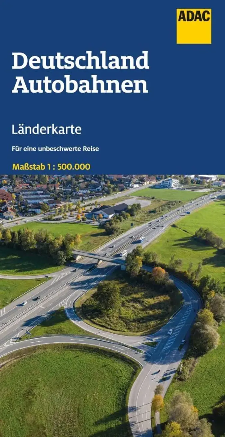 ADAC LänderKarte Deutschland Autobahnen af ADAC Verlag