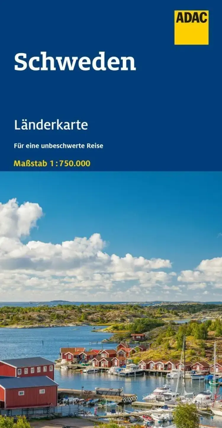 ADAC LänderKarte Schweden af Mair-Dumont