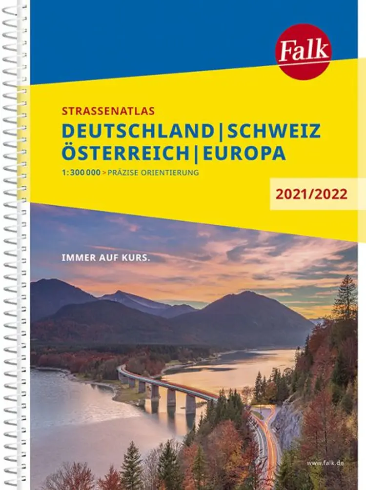 Falk Strassenatlas Deutschland, Österreich, Schweiz 2021/2022 af Mair-Dumont