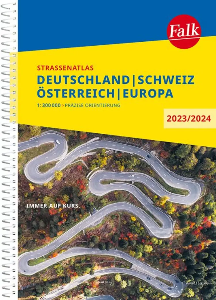 Falk Strassenatlas Deutschland, Österreich, Schweiz 2023/2024 af Mair-Dumont