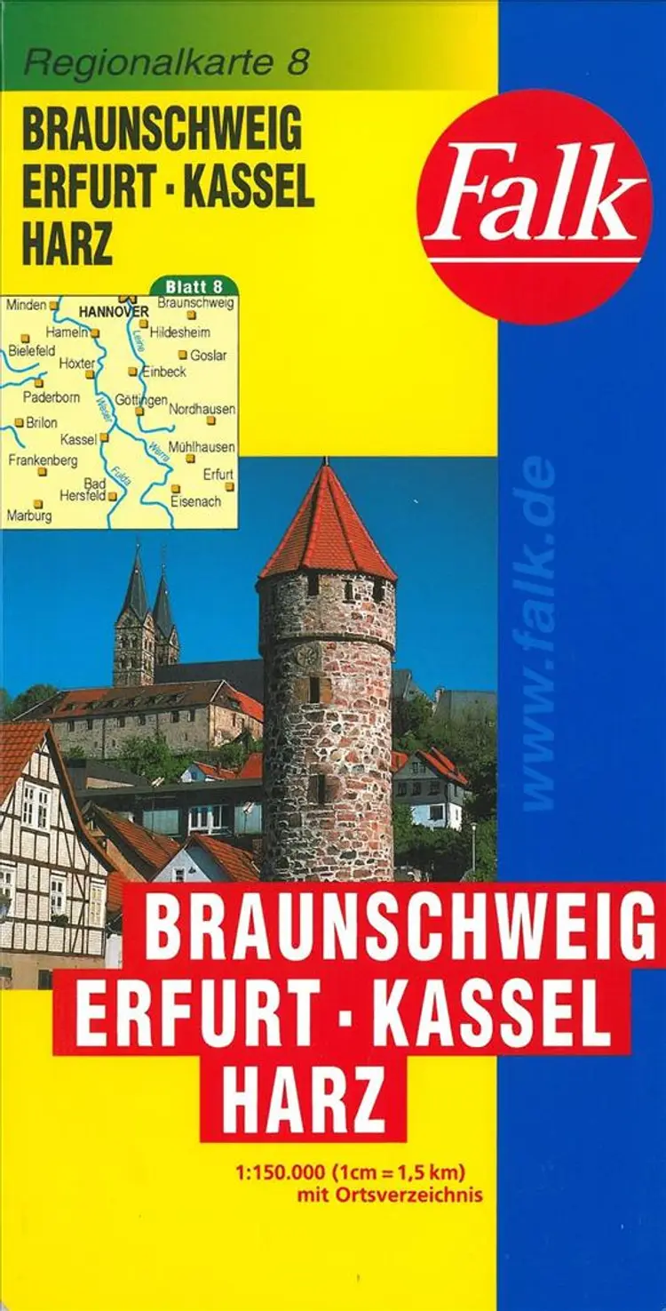 Braunschweig, Erfurt, Kassel, Harz af Mair-Dumont