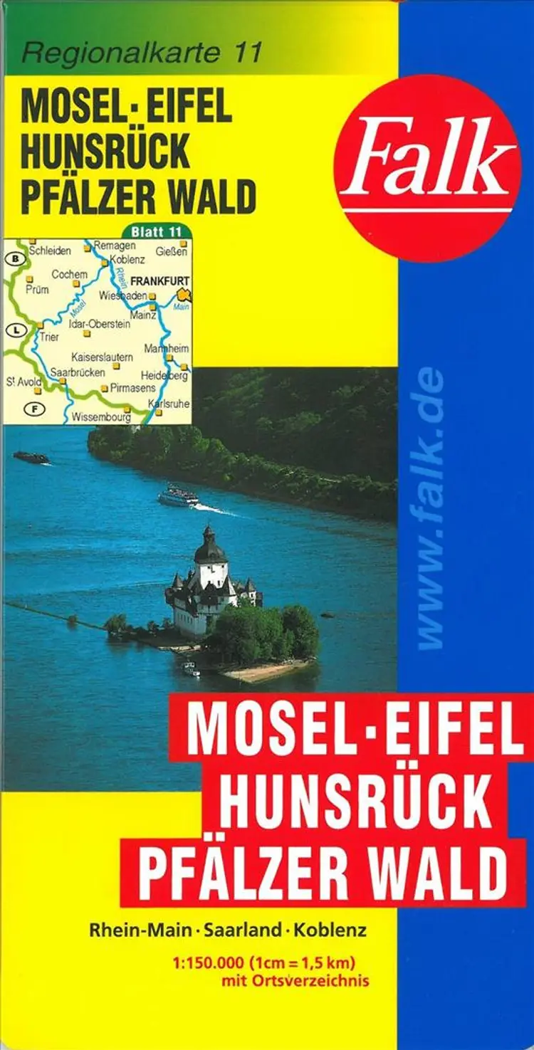 Mosel, Eifel, Hunsrück, Pfälzer Wald af Mair-Dumont