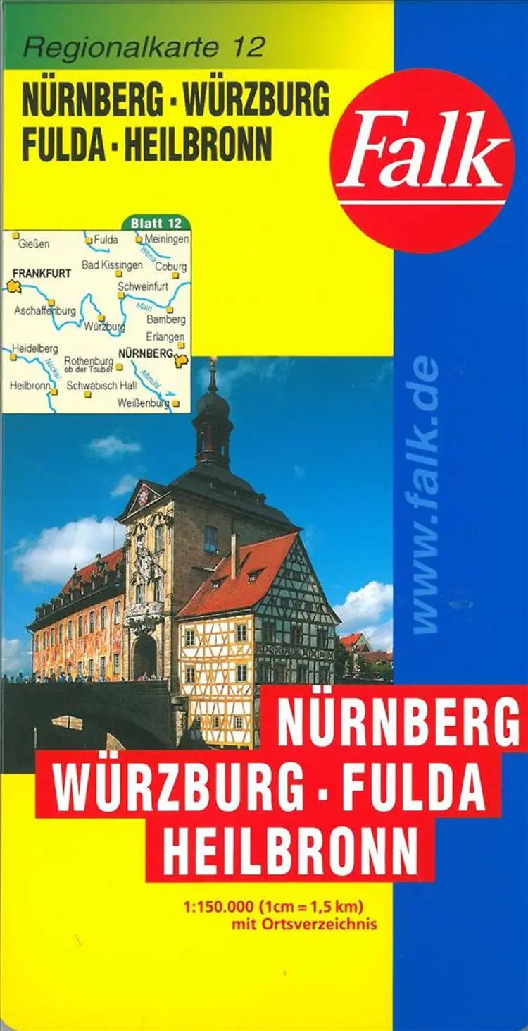 Nürnberg - Würzburg - Fulda - Heilbronn af Mair-Dumont