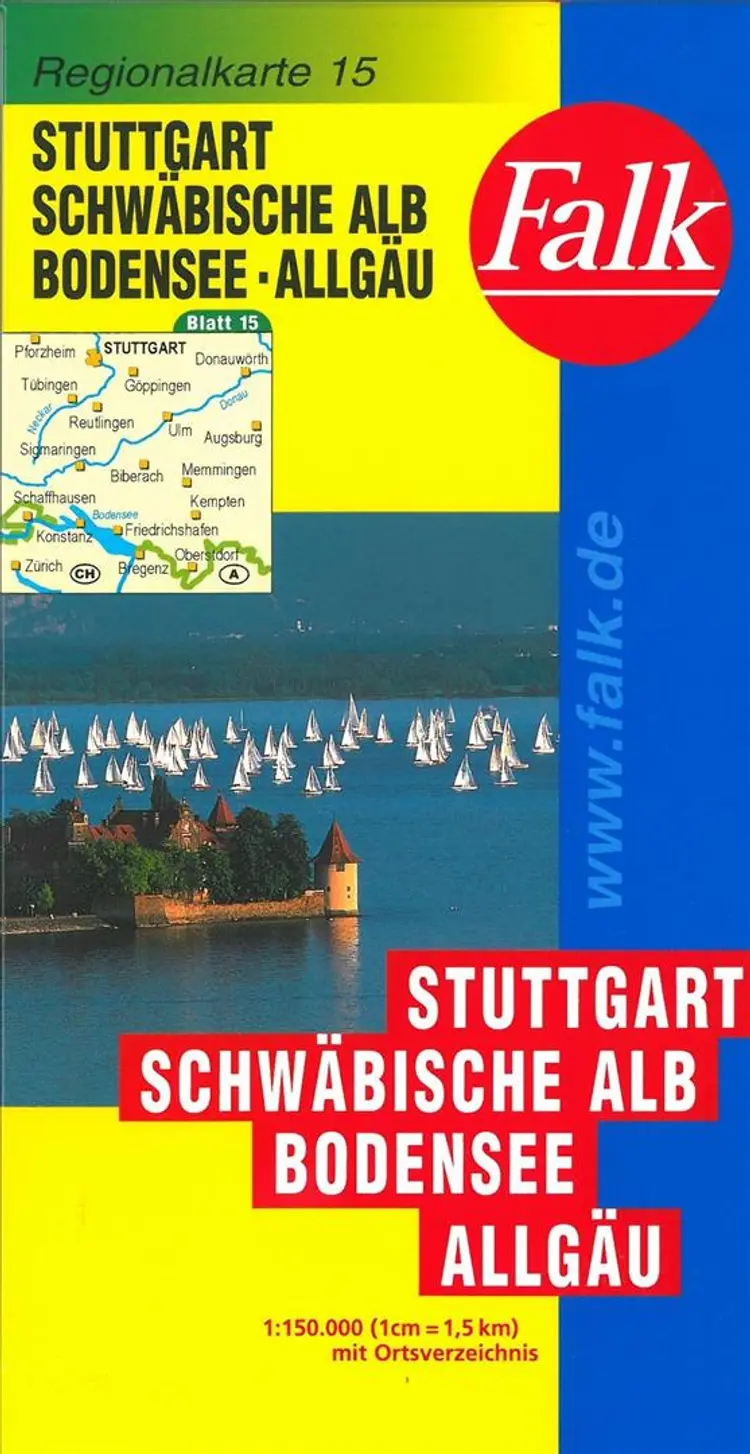 Stuttgart, Schwäbische Alb, Bodensee, Allgäu af Mair-Dumont