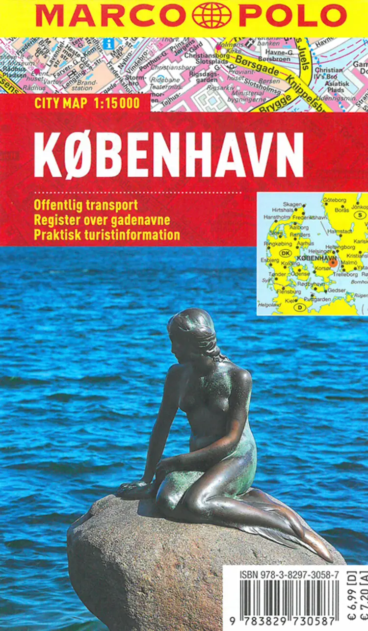 København City Map af Mair-Dumont