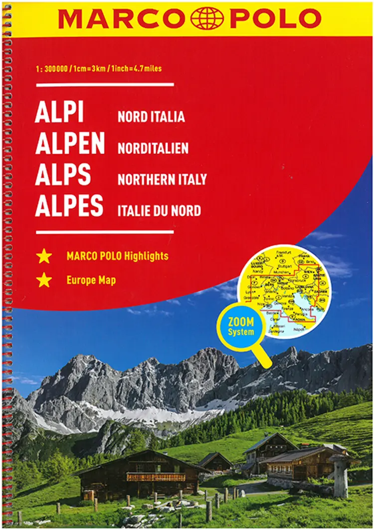 Marco Polo Alpen Norditalien Atlas af Marco Polo