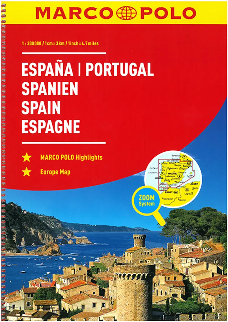 Marco Polo Reiseatlas Spanien & Portugal af Mair-Dumont