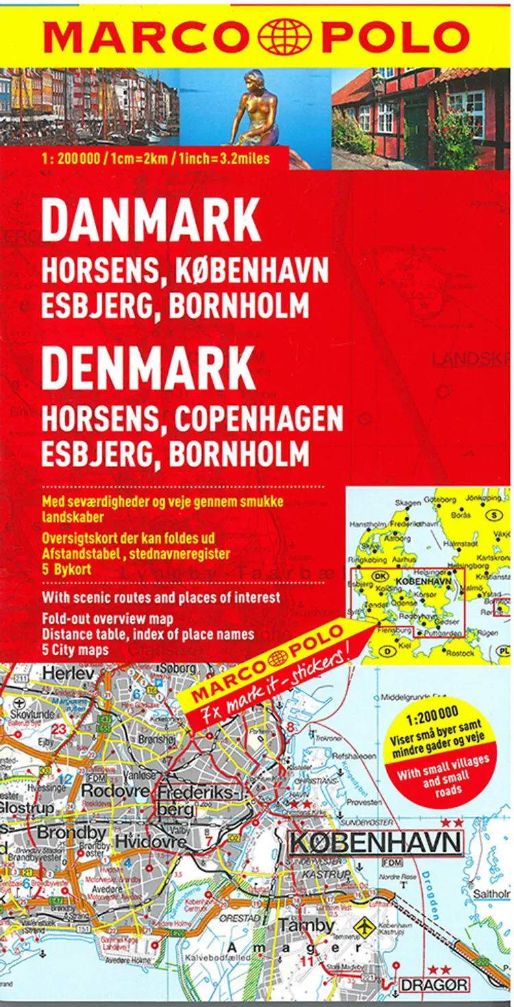 Danmark: Horsens, København, Esbjerg, Bornholm