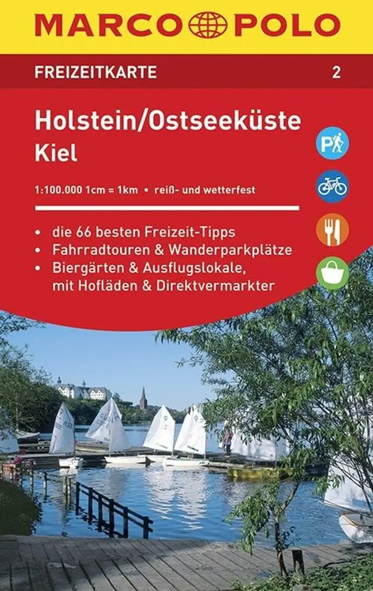 Holstein, Ostseeküste, Kiel af Mair-Dumont