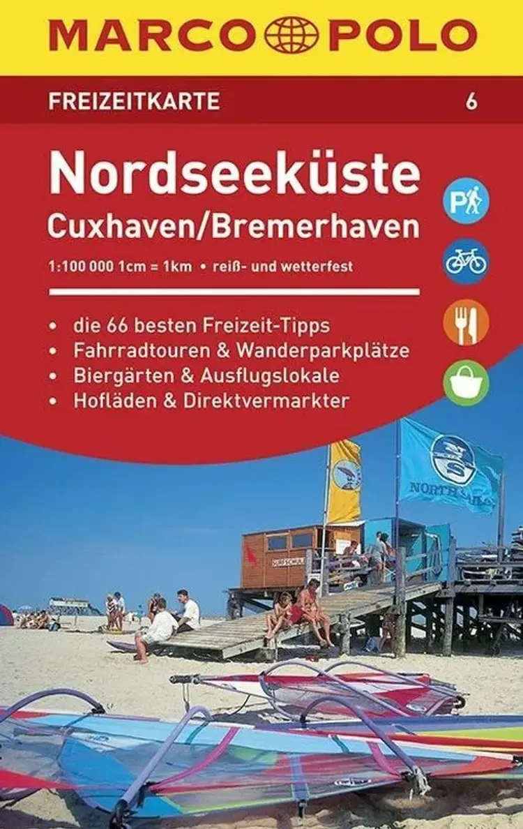 Nordseeküste, Cuxhaven - Bremerhaven af Mair-Dumont