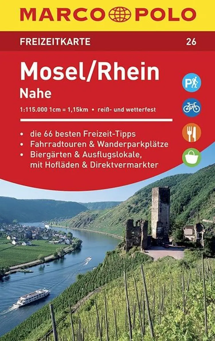 Mosel, Rhein, Nahe