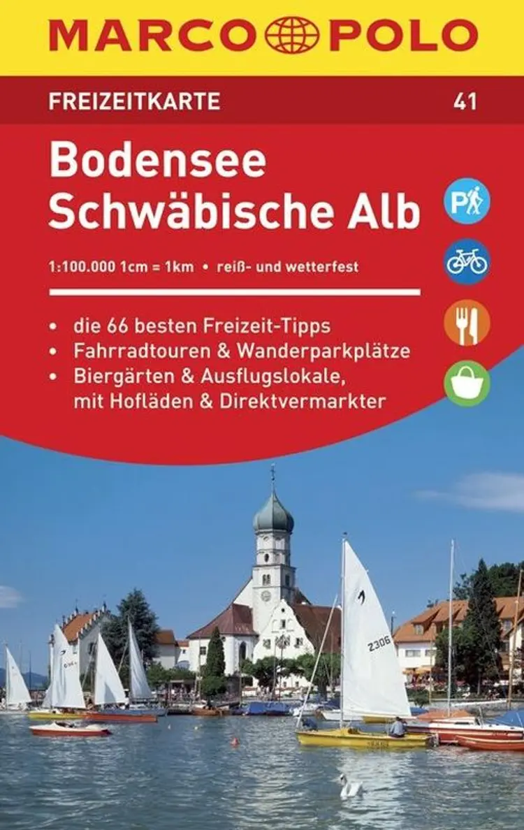 Bodensee, Schwäbische Alb af Mair-Dumont
