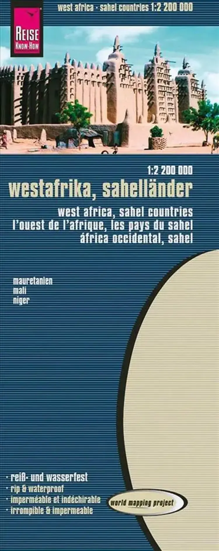 West Africa - Sahel Countries: Mauritania, Mali, Niger af Reise Know-How