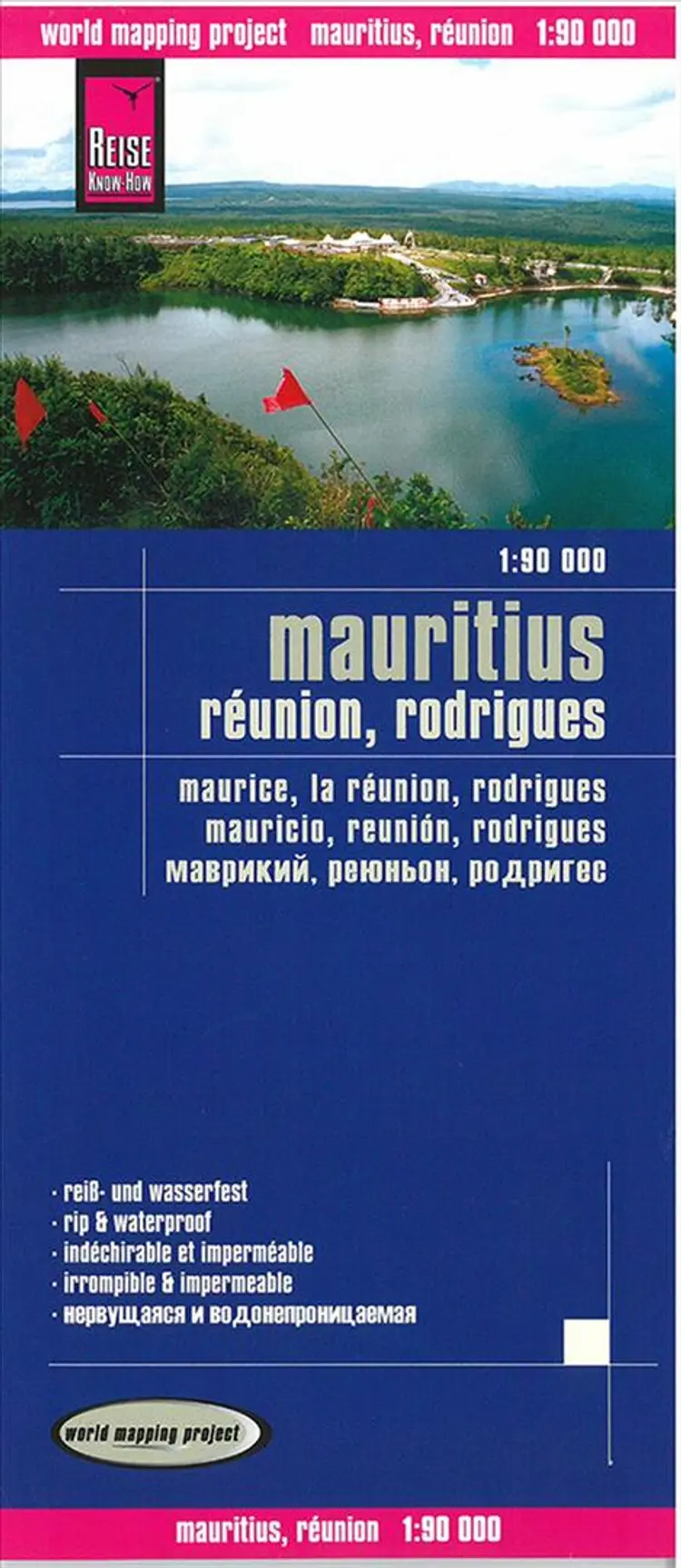 Mauritius, Reunion, Rodriques af Reise Know-How