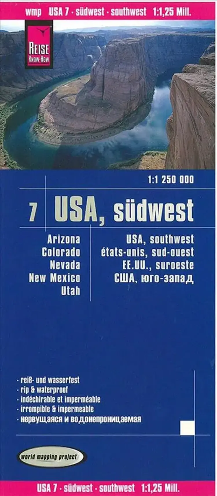 USA 7: Southwest, World Mapping Project af Reise Know-How