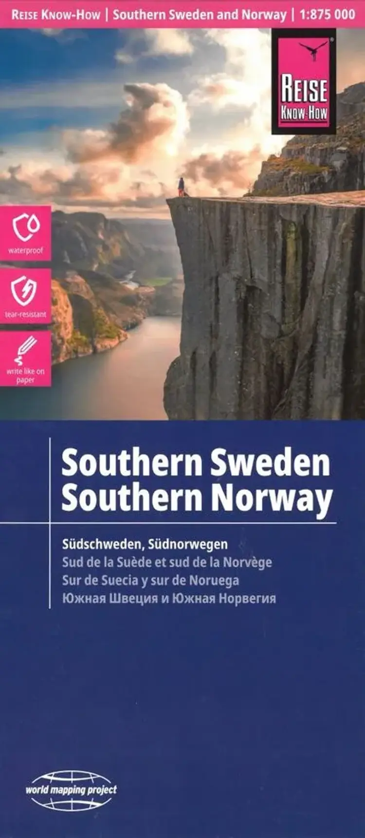 Sweden South, Norway South, World Mapping Project af Reise Know-How