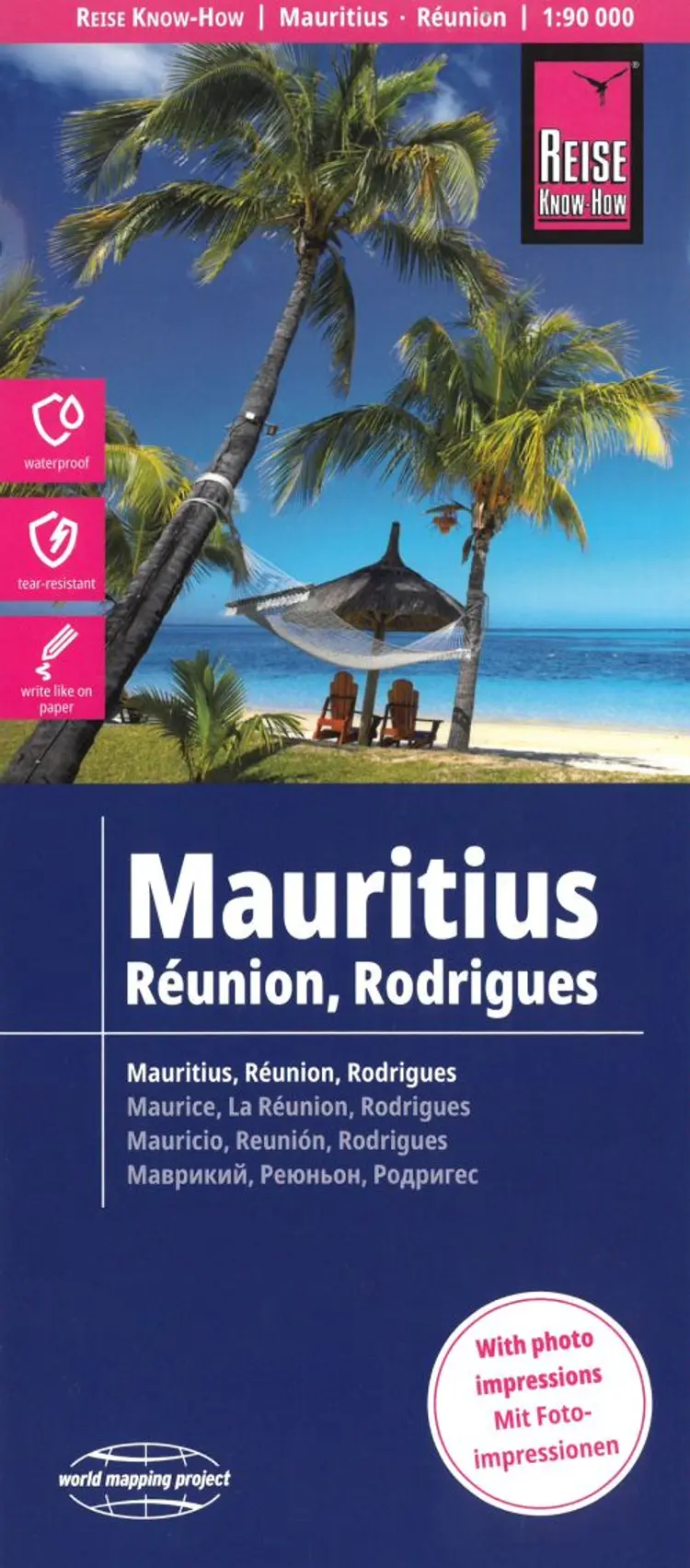 Mauritius, Reunion, Rodriques af Reise Know-How