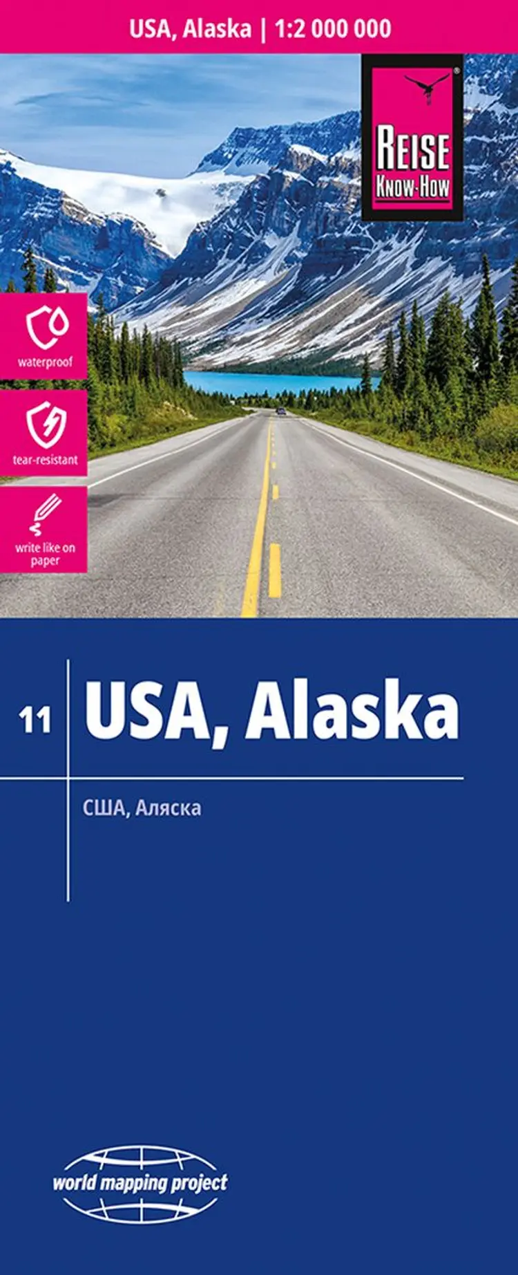 USA 11: Alaska, World Mapping Project af Reise Know-How