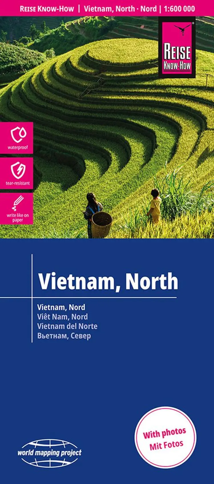 Vietnam North, World Mapping Project af Reise Know-How