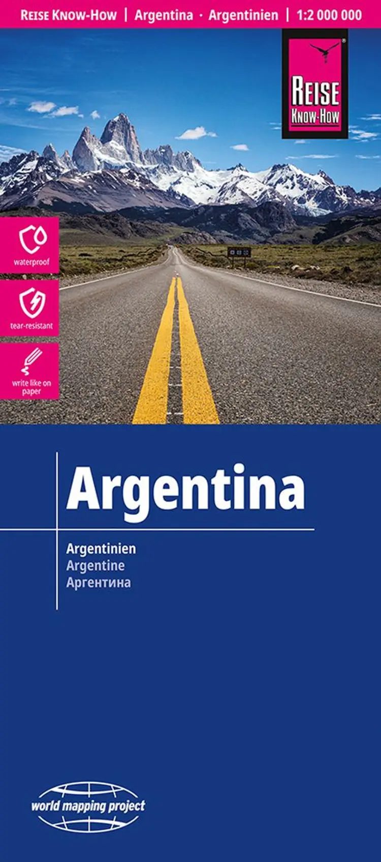 Argentina, World Mapping Project af Reise Know-How