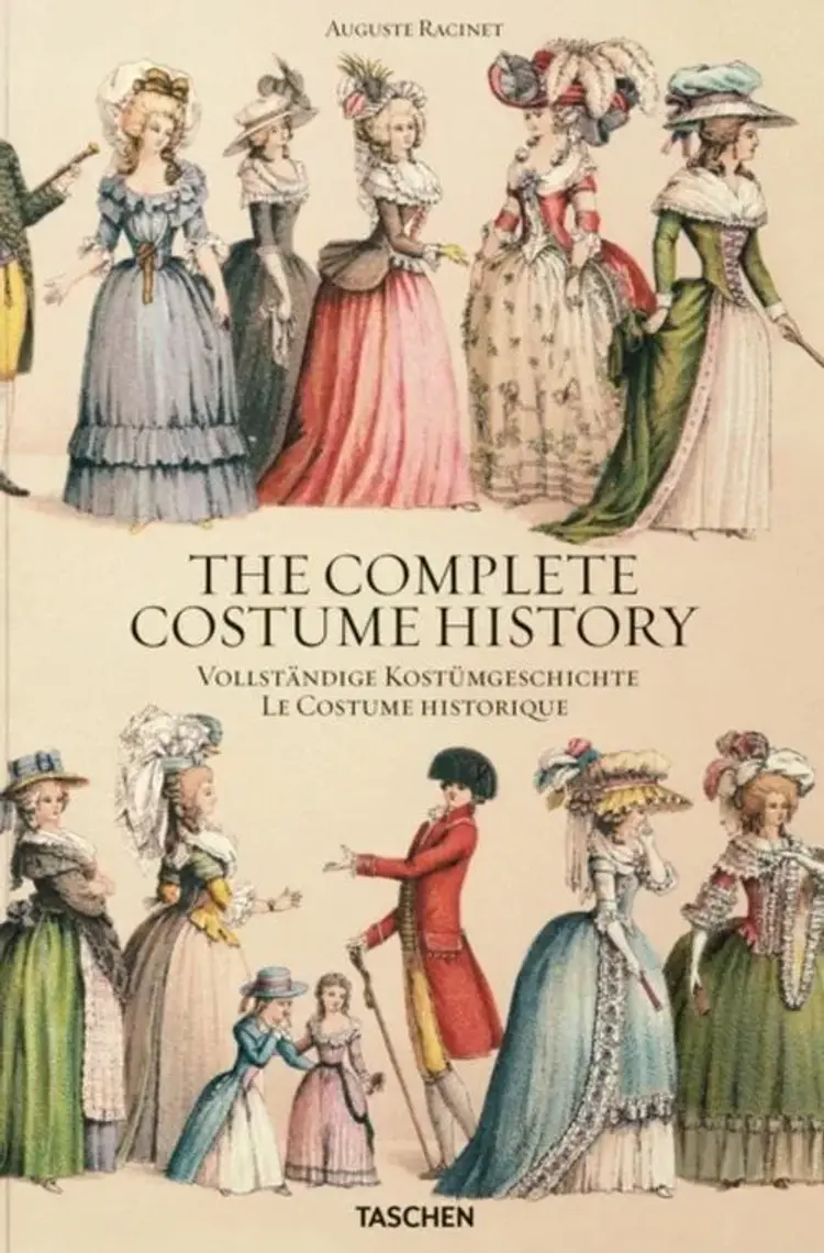 The Costume History : Auguste Racinet af Francoise Tétart-Vittu