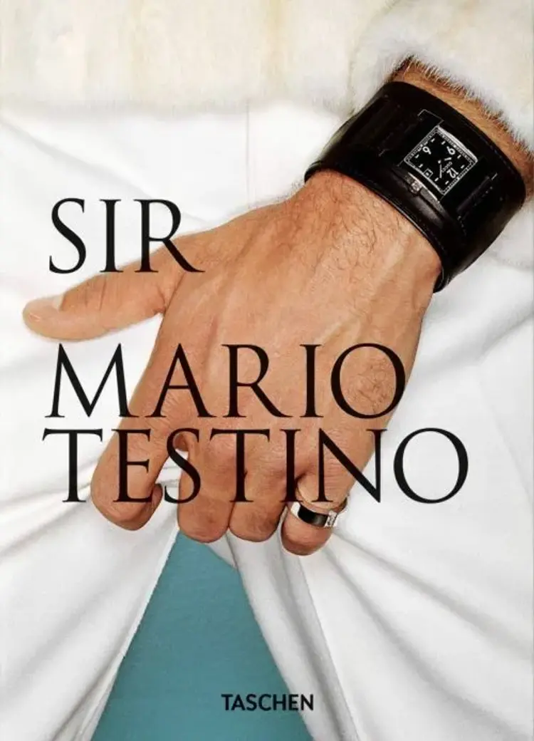 Sir Mario Testino af Pierre Borhan
