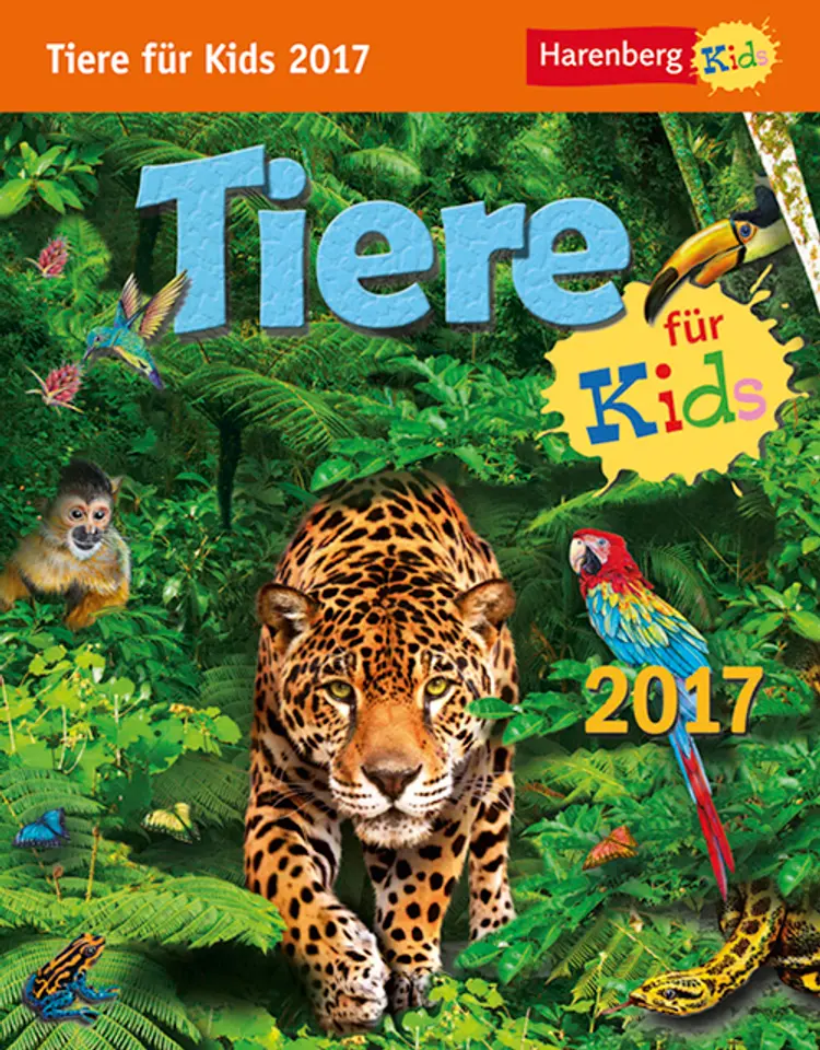 Tiere für Kids Kinderkalender 2017