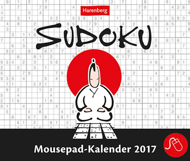 Sudoku Mousepadkalender 2017