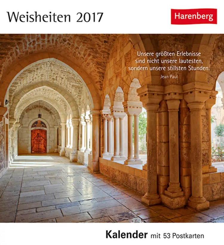 Weisheiten Postkortkalender 2017