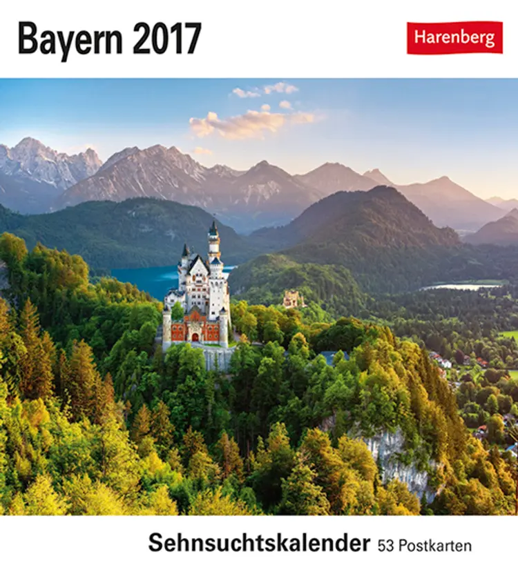 Bayern postkortkalender 2017