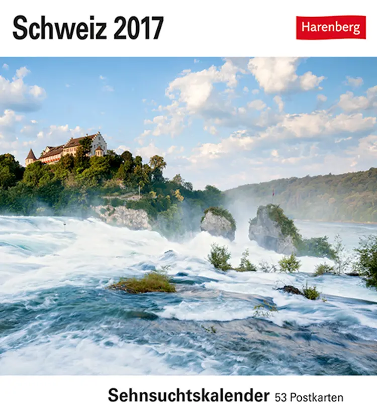 Schweiz postkortkalender 2017