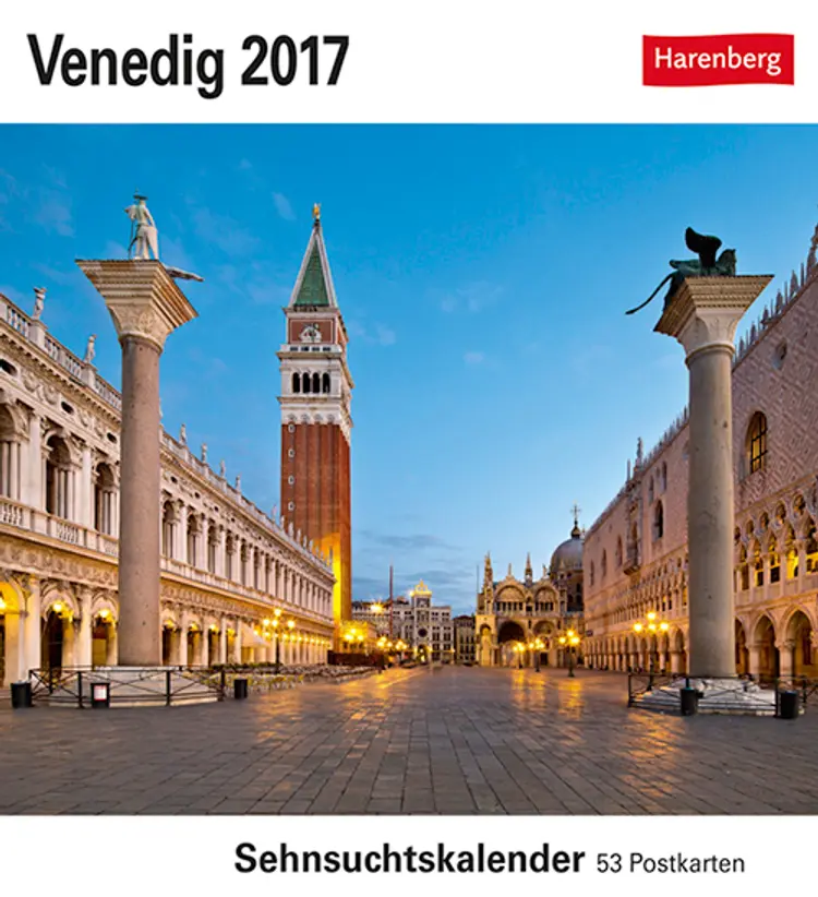 Venedig postkortkalender 2017
