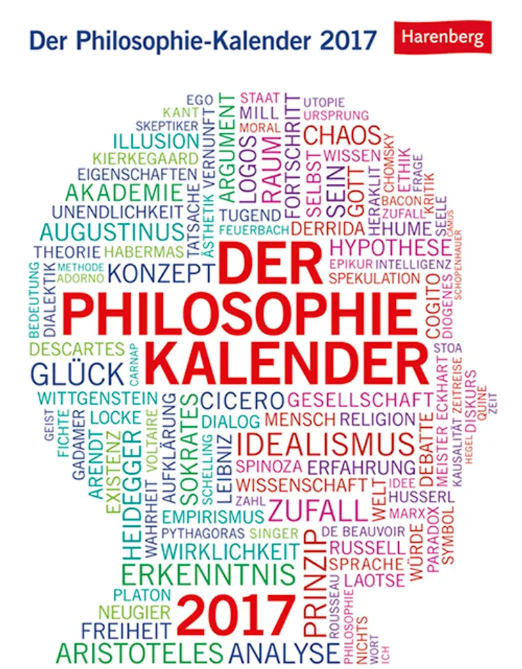 Der Philosophie-Kalender - The Philosophy Calender Wissenskalender 2017