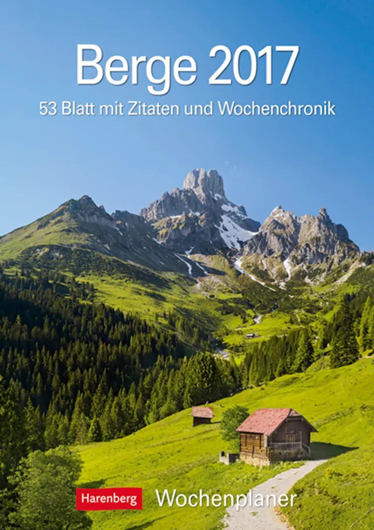 Berge Wochenplaner