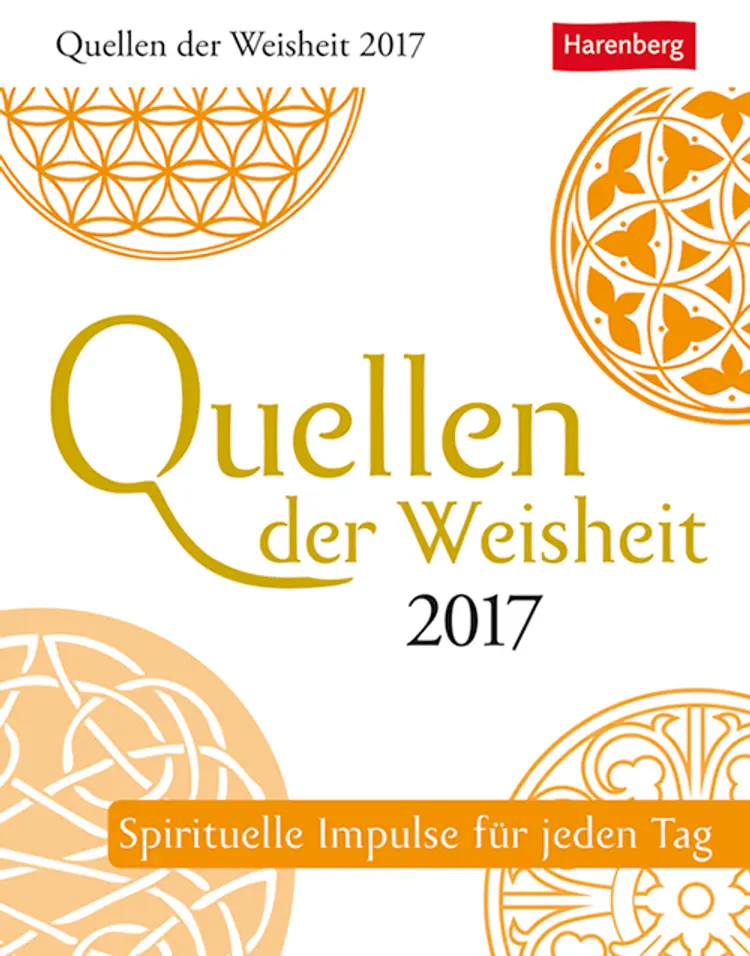 Quellen der Weisheit - Sources of Wisdom Wissenskalender 2017