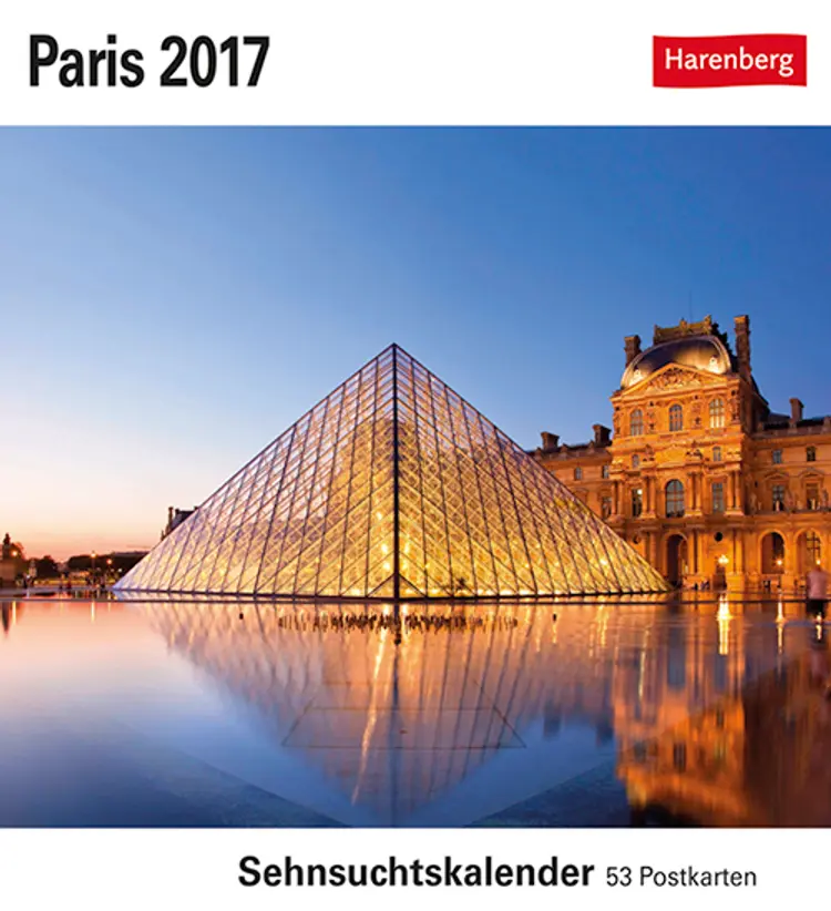 Paris postkortkalender 2017