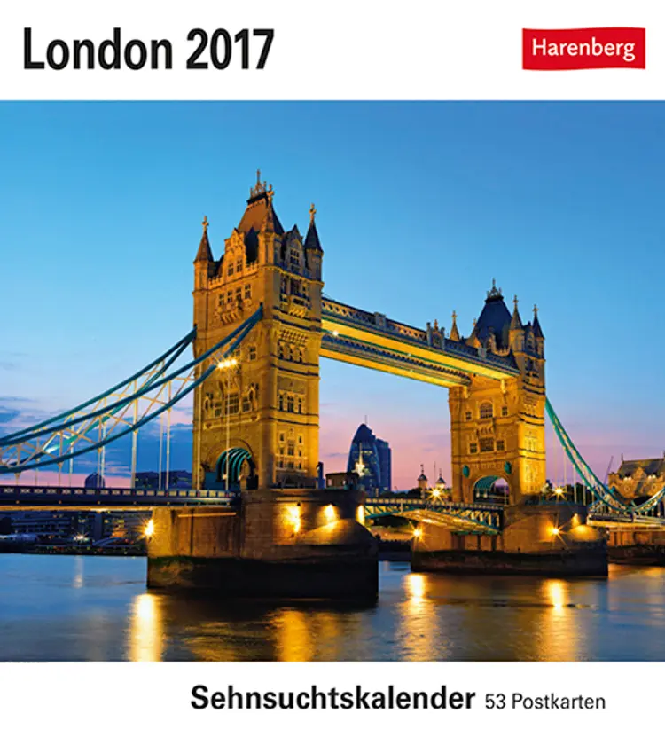 London postkortkalender 2017