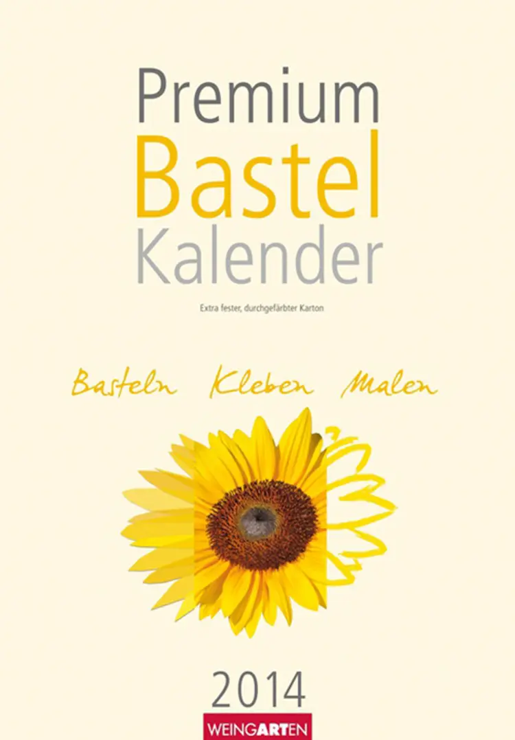 Premum Bastel Kalendar 2015 - Make your own photo calendar Champagne 2015