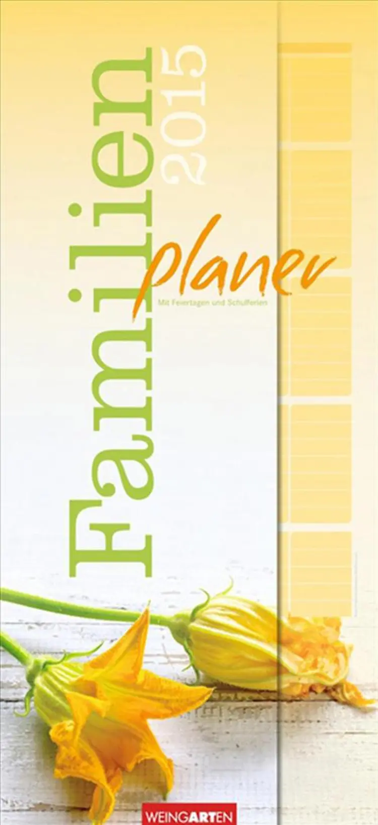 Familienplaner Gemüse - Vegetables Family Planner 2015