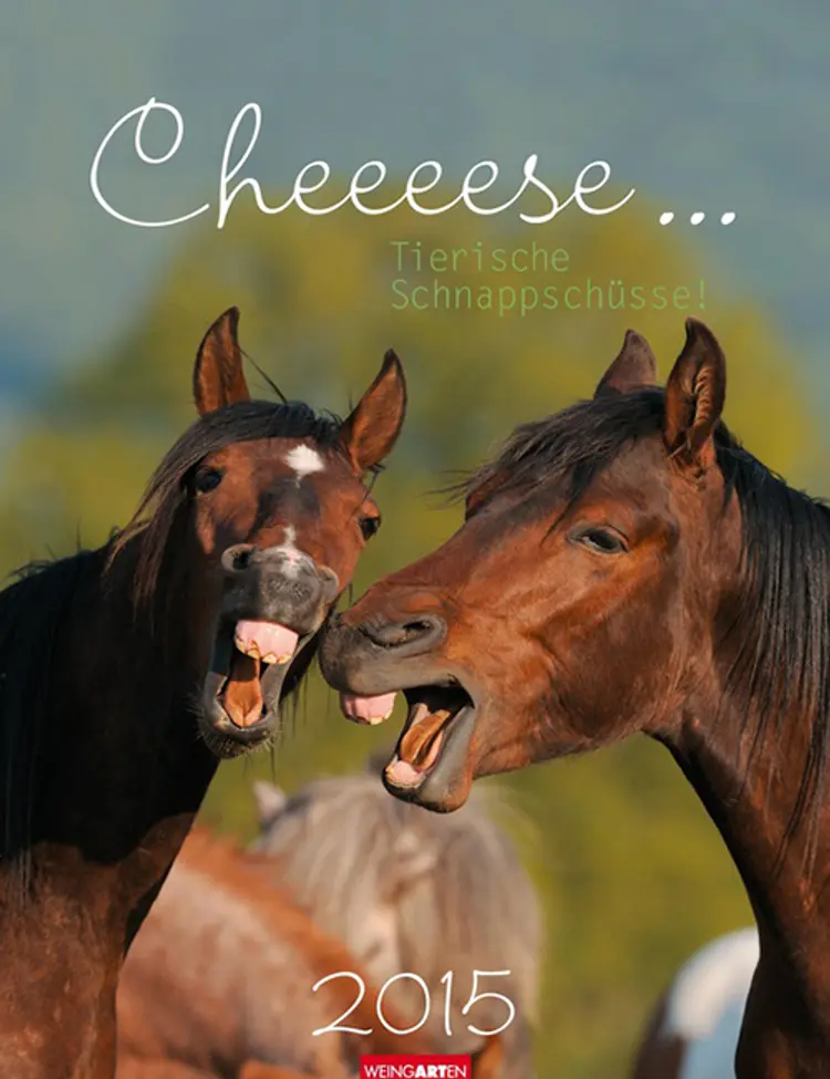 Cheeese Tierische Schnappschüsse - Cheeese Funny Animals Calendar 2015