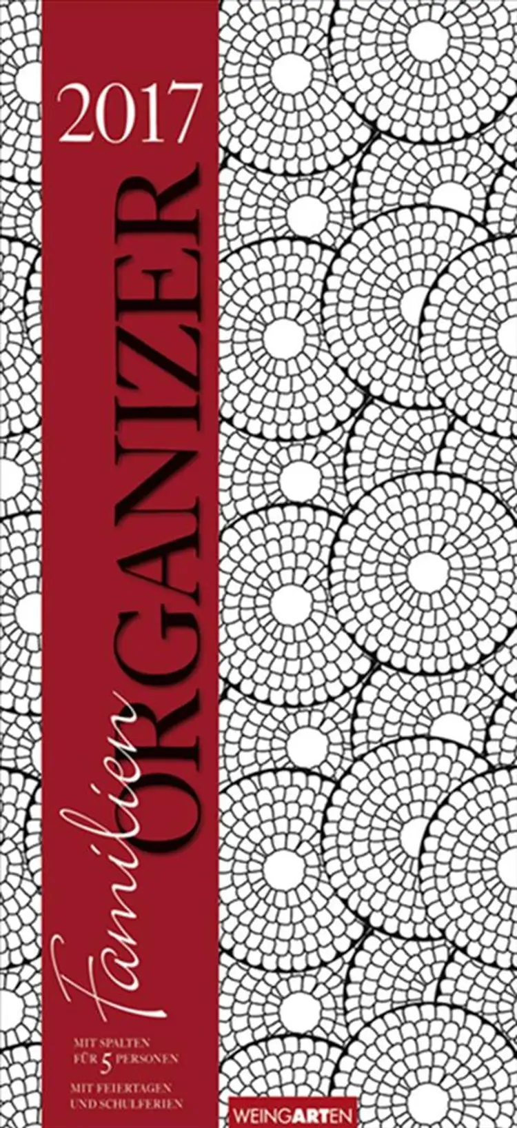 Familien Organizer Black&White - Family Oranizer Black & White 2017