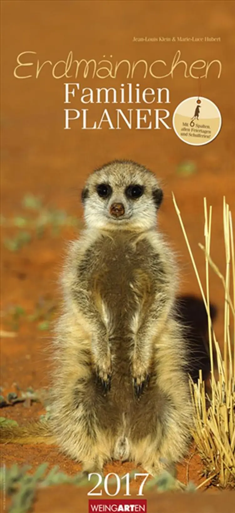 Familienplaner Erdmännchen- Family Planner Meerkats 2017