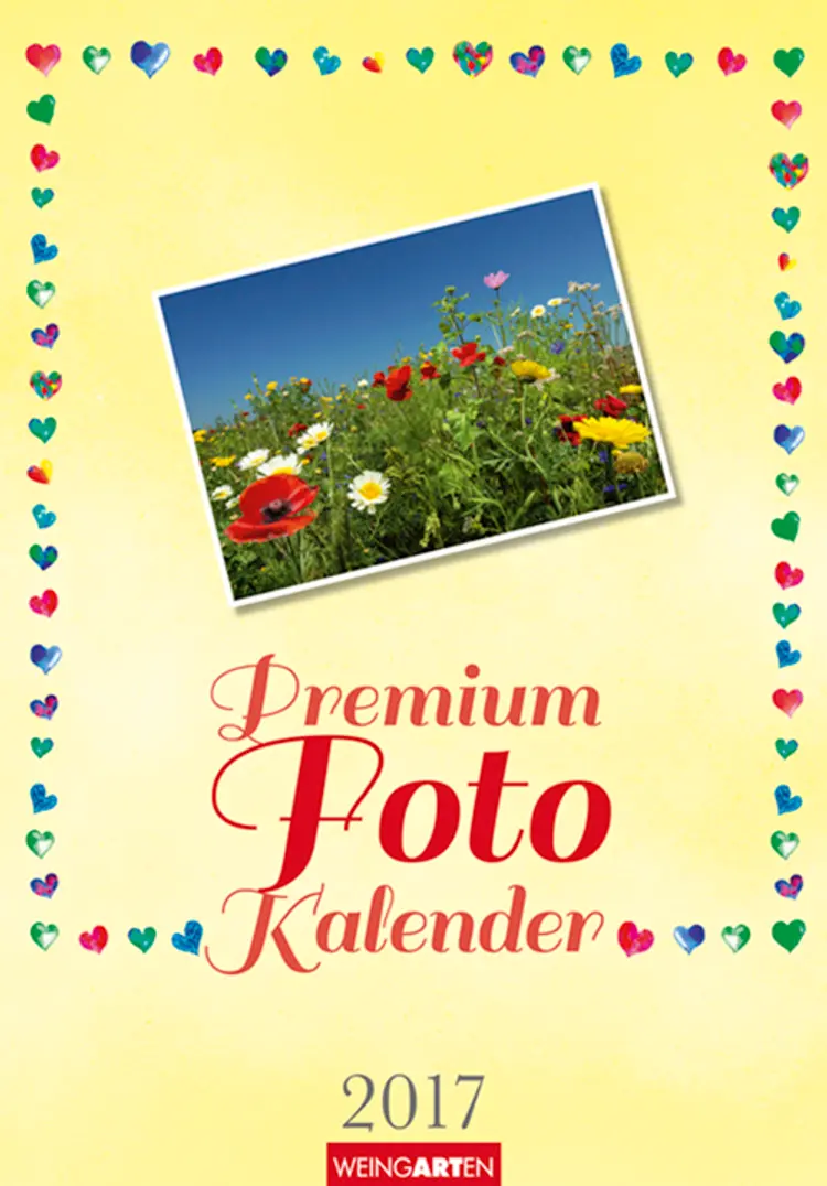 Premium Foto Kalender Hjerter 2017
