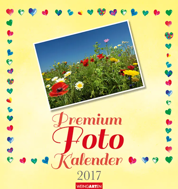 Premium Foto Kalender Hjerter 2017