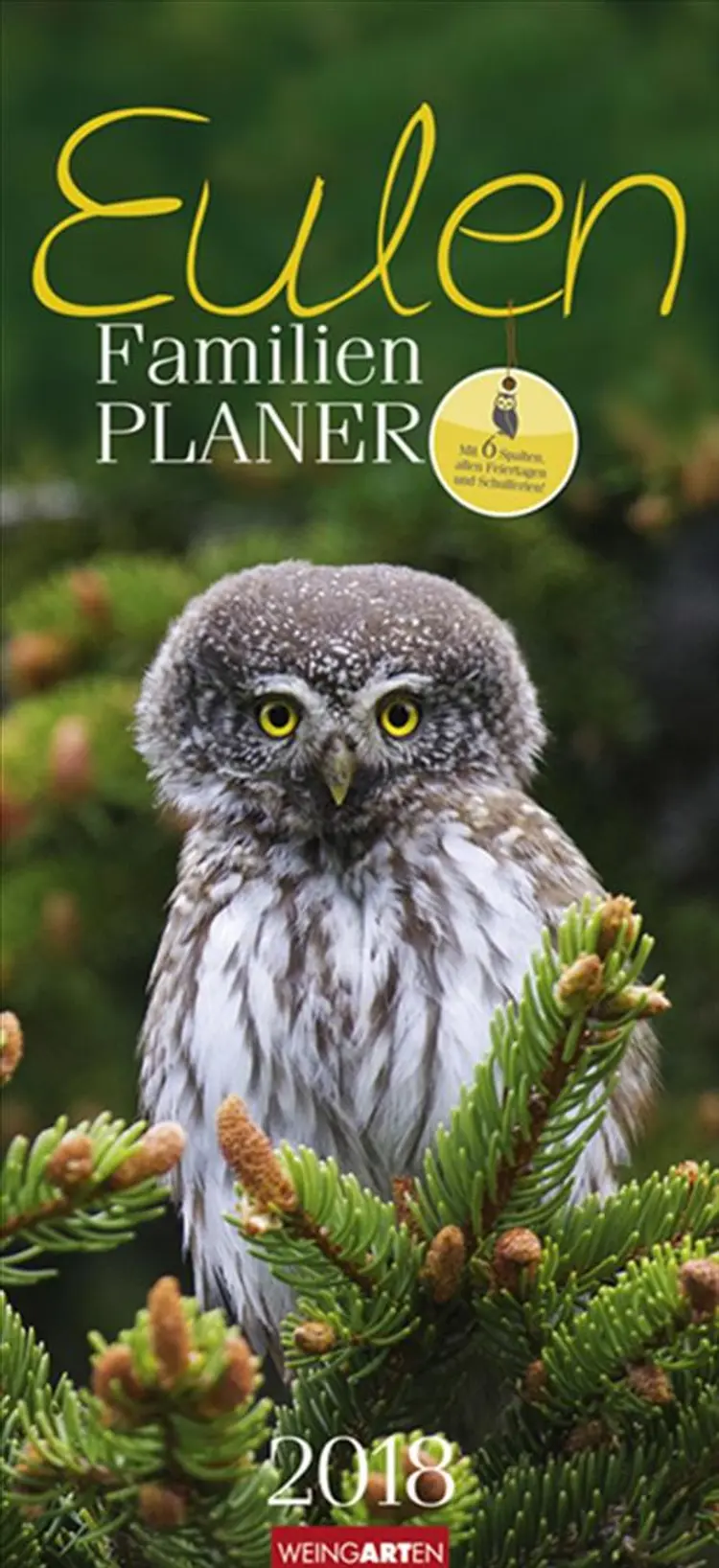 Familienplaner Eulen Kalender 2018