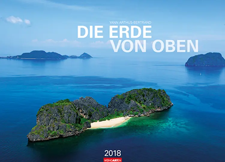Die Erde von oben Kalender 2018
